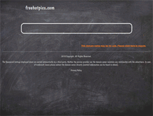 Tablet Screenshot of freehotpics.com